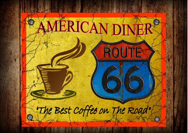 Route 66 Diner Sign