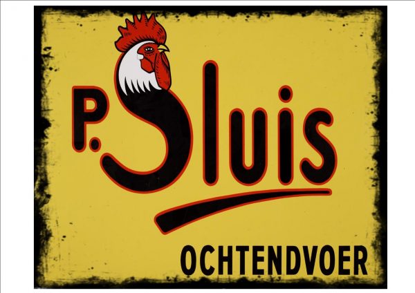 Sluis Bird Food Sign