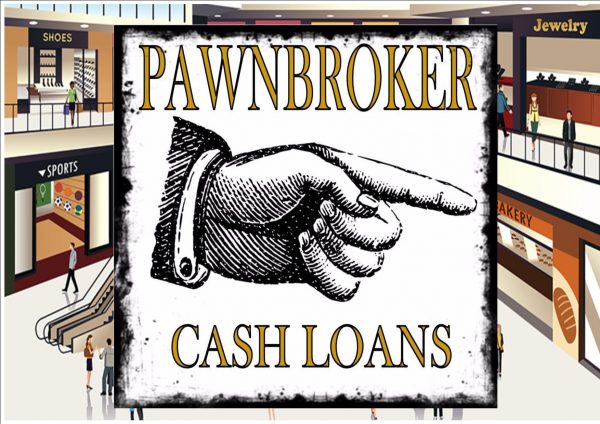 Pawnbroker Shop Sign