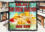 Deli Cheese Shop Sign