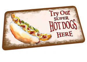 HOT DOG SIGN
