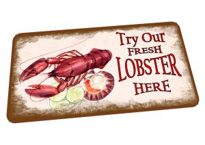 LOBSTER SIGN