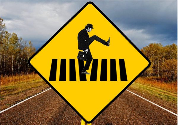 Novelty Joke Road Sign
