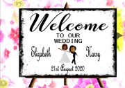 Welcome To Our Wedding Sign