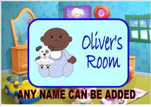 Children's Bedroom Door Plaque