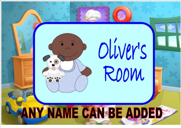 Children's Bedroom Door Plaque