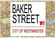 Baker Street London Street Sign