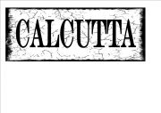 Calcutta City Sign
