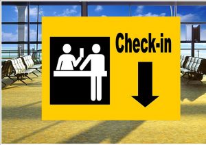 Check In Sign