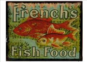 FISH FOOD Sign