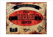 VINTAGE GARAGE SERVICES SIGN