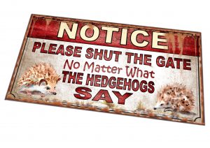 HEDGEHOG SIGN