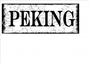 Peking City sign