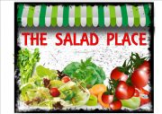 Vintage Salad Sign