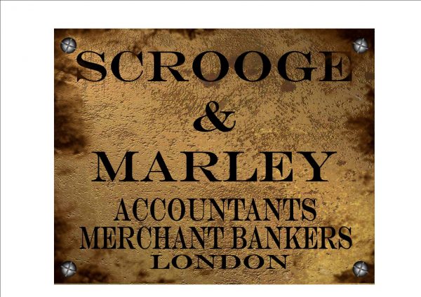 SCROOGE SIGN