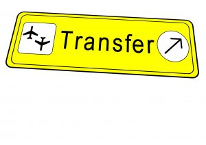 Airport Transfer Sign