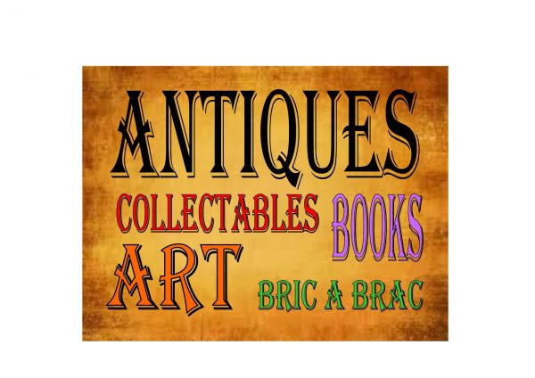 antiques Bric a Brac Shop Sign