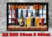 Apres Ski Wall Plaque
