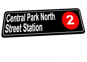 central park station sign