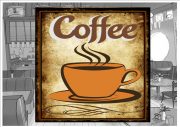 Coffee Shop Wall Plaque