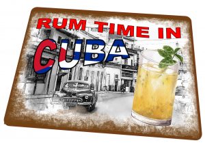Cuba Rum Sign