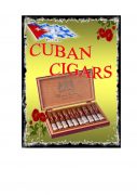 Cuban cigar Advertising Sign