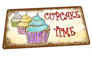 cupcake time sign