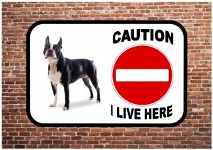 french bulldog sign