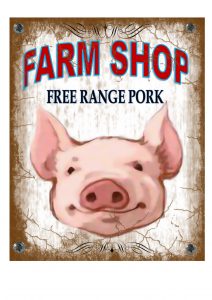 farm shop sign