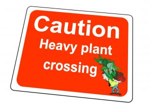 Heavy Plant Sign