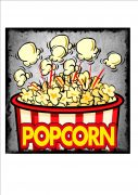 popcorn sign