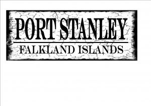 Port Stanley Falkland Island sign