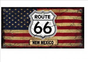 route 66 new mexico sign