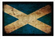 Aged Scottish Flag