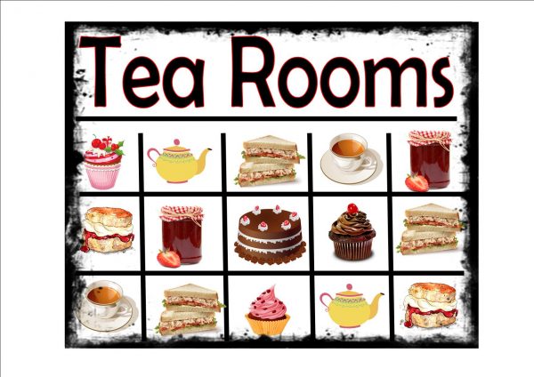 Tea Rooms Sign