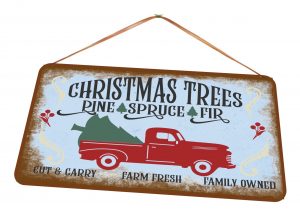 Christmas Tree Sales Sign