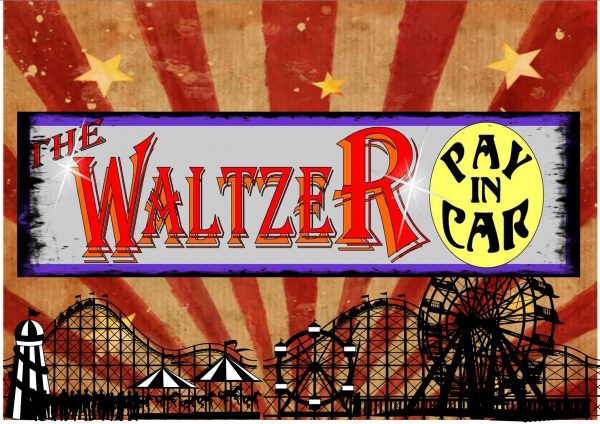 Vintage Waltzer Sign