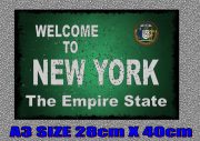 Welcome To New York Sign