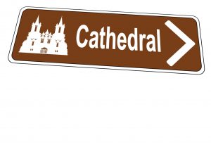 cathedral sign